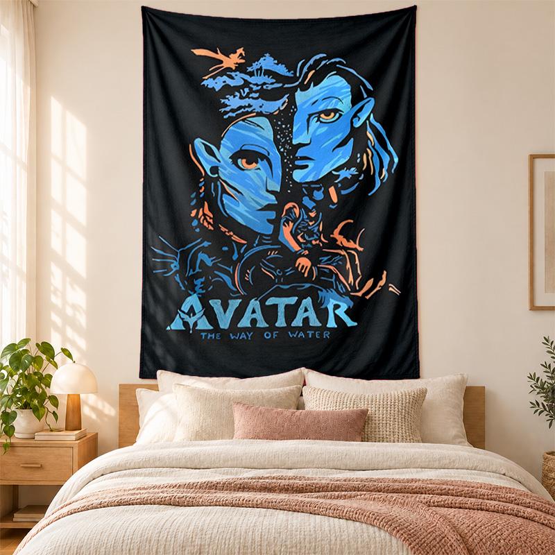 Высококачественный гобелен Аватар для украшения стен гостиной, спальни, общежития, идеально подходит как настенное искусство для спальни или праздничный подарок