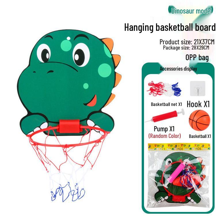 Мультяшный регулируемый баскетбольный щит для детей для игры в помещении с бесплатной доставкой