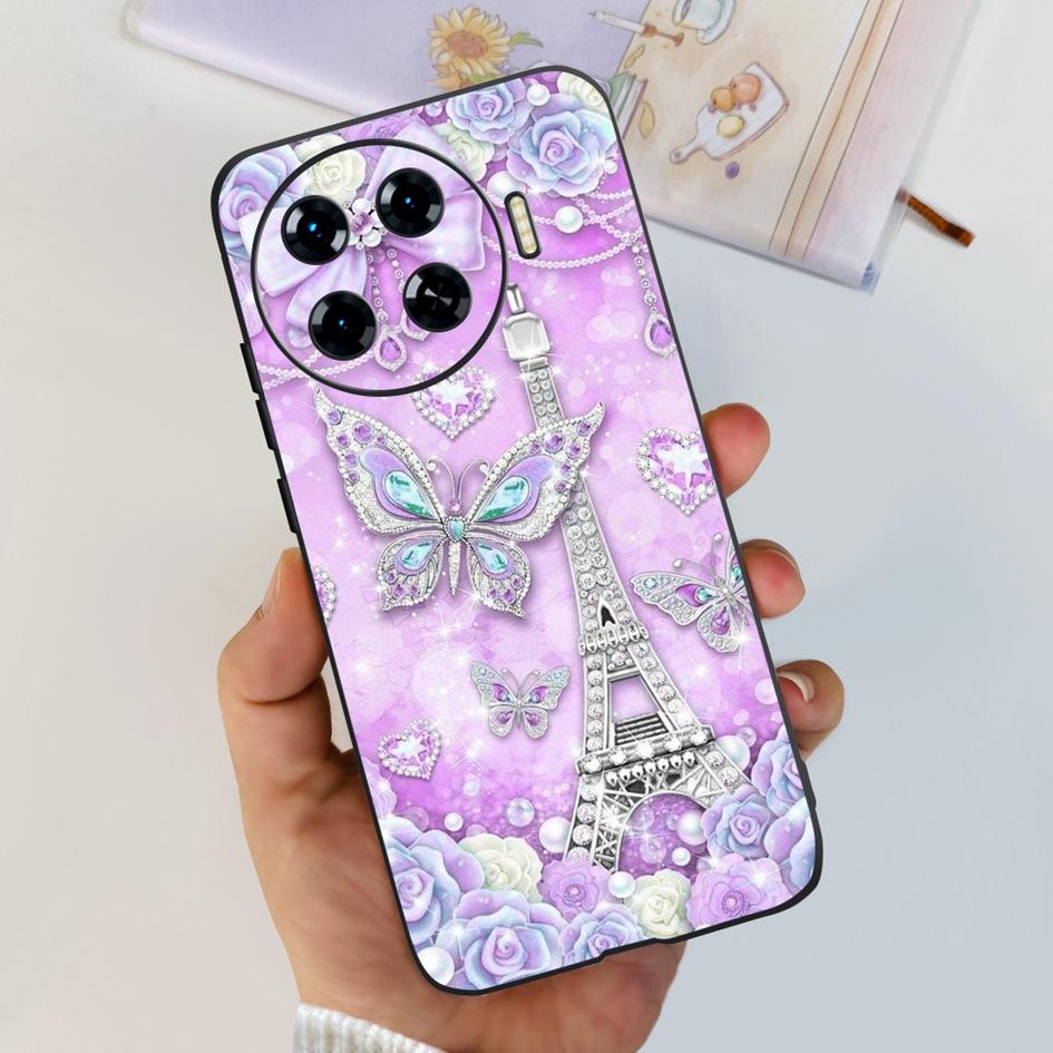 Для Tecno Spark 20 Pro+ KJ7 Чехол 2024 Милое Сердечко Мультяшный Динозавр Ударопрочный Мягкий Чехол Для Tecno Spark 20 Pro Plus Чехол Funda