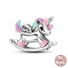 Original Owl Beads 100% 925 Silver Lucky Cat Elephant Charms Fit Original 925 Bracelet DIY Jewelry Making Women's Gift
