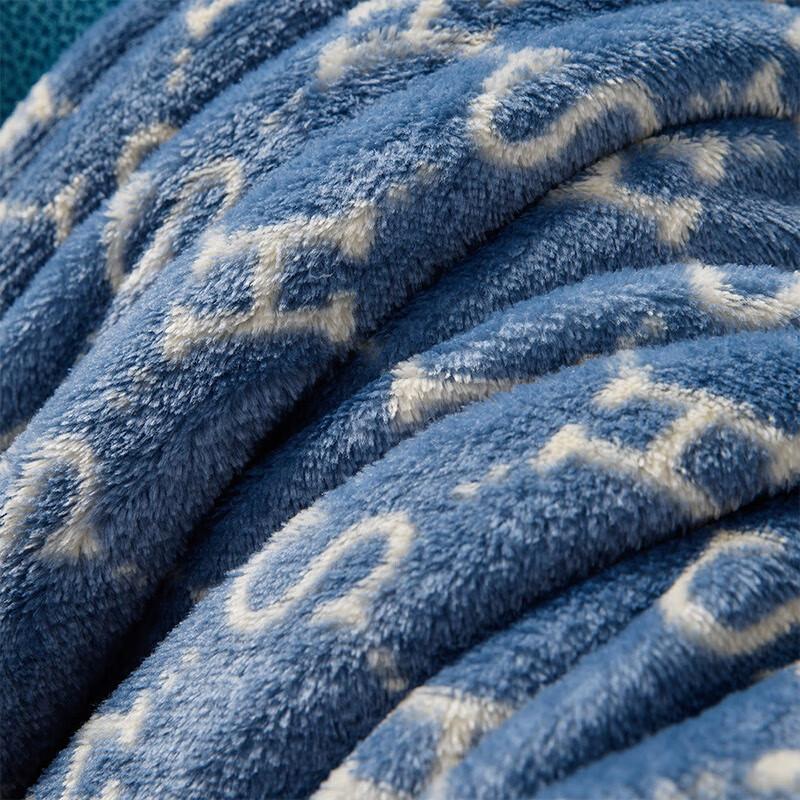 Mercury DH Snow Mink Fleece Blanket