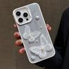 Роскошный сетчатый чехол с жемчужной бабочкой для iPhone 15 Pro Max 14 Plus 13 12 11 Pro, защитный чехол для девочек