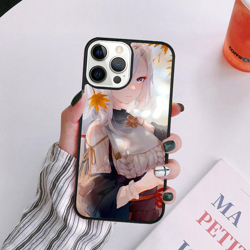 Чехол для телефона Genshin Impact Шэньхэ для iPhone 17 Air 14 13 12 16 Pro Max 15 Plus Max Защитный корпус coque