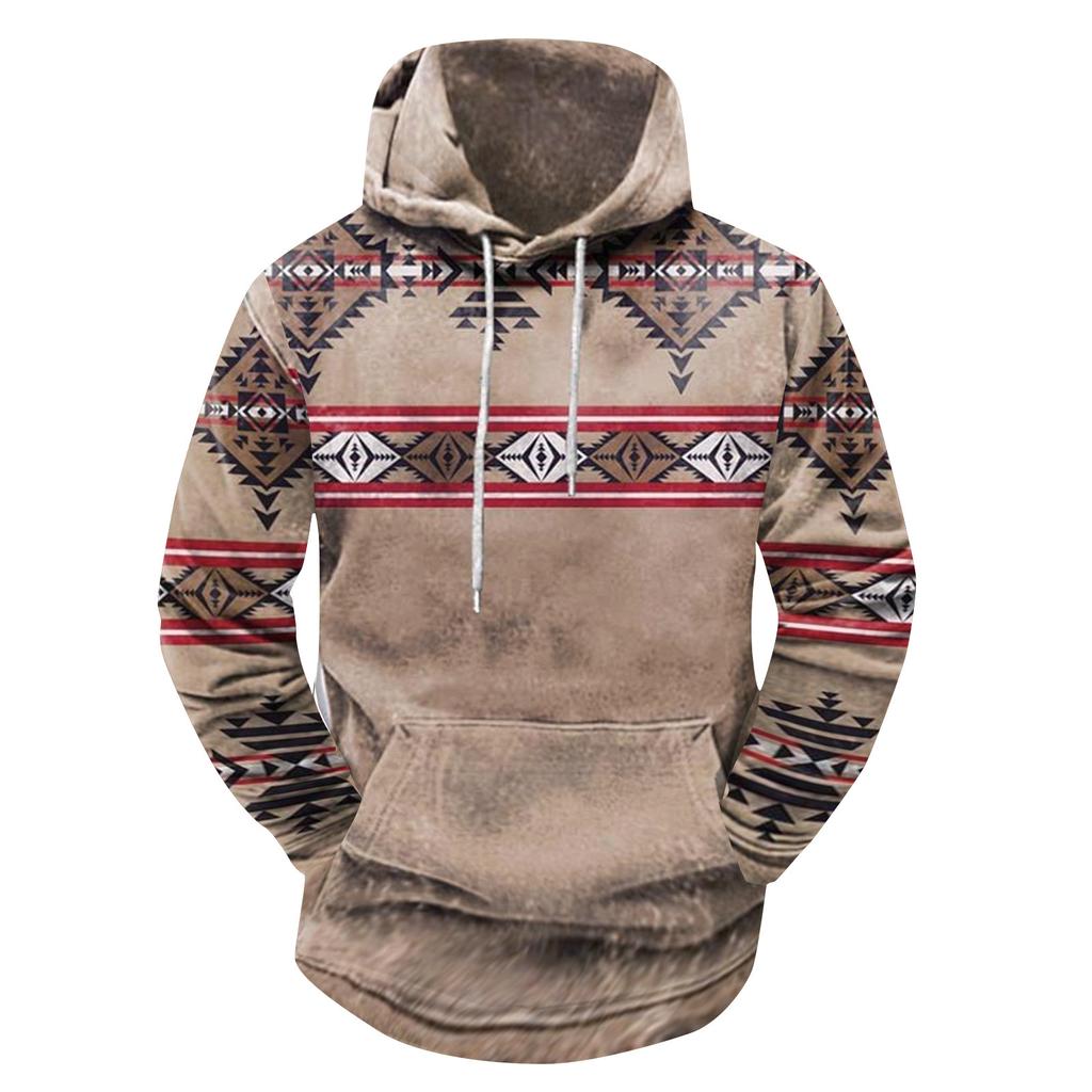 Модный свободный мужской и женский свитер с капюшоном с длинным рукавом и принтом