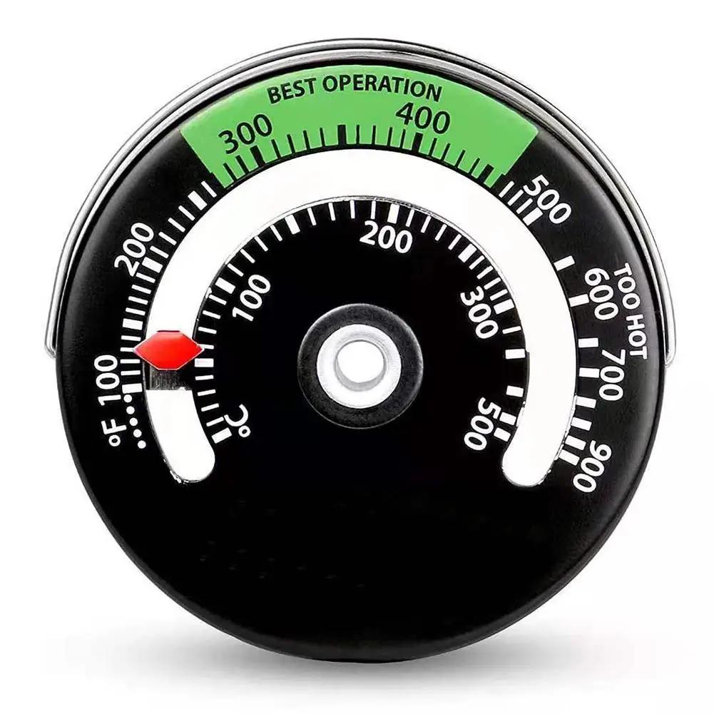 Термометр для камина, магнитный термометр для печи, термометр для трубы камина, датчик температуры для трубы дымохода, датчик температуры духовки #W0