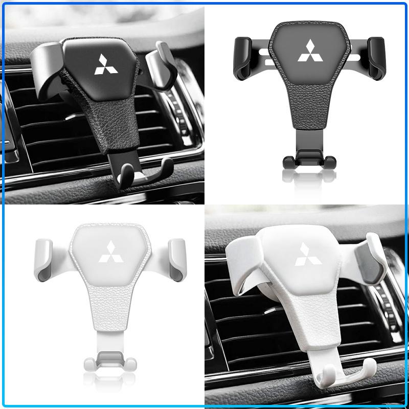 Для Mitsubishi Lancer Lancer ASX Outlander 2 3 Pajero Mirage выхлопные трубы Pajero 4 Держатель для телефона в машину Крепление на вентиляционное отверстие Навигация GPS Мобильный Автомобильный стайлинг