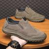 Men's Shoes New Breathable Labor Insurance Shoes Men's Low-top One-pedal Lazy Shoes Soft Sole Comfortable Outdoor Tooling Shoes