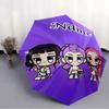 Personalized Name K-KPop Demon Hunters Print Umbrella - Automatic Open/Close, Eight-Rib Durable Frame, Automatic Folding Umbrella