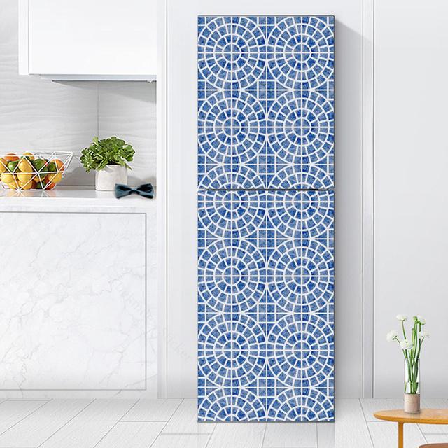 Наклейки с розами на холодильник, обои для кухни, виниловый плакат, наклейка на холодильник, домашний декор, спальня, новогоднее украшение