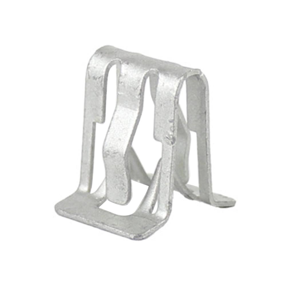 100Pieces Car Fasteners Universal Car Dashboard DVD CD Panel Interior Trim Plate Fixed Iron Clip Buckle Auto Accessories