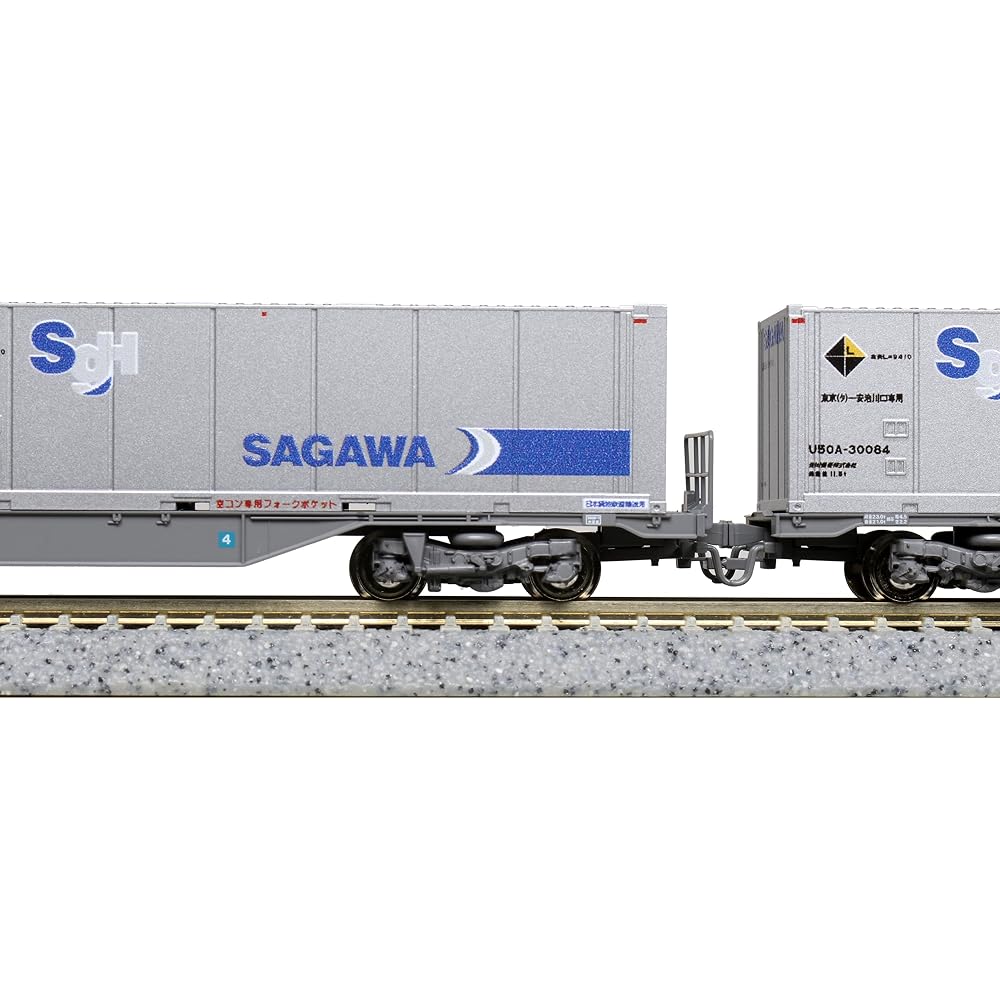 KATO N Gauge M250 Super Rail Cargo U50A Container Set B 8 Cars Model Train 10-1723