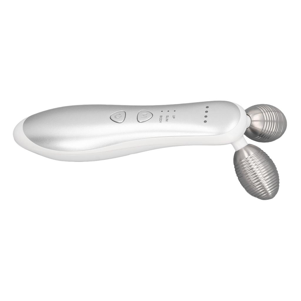 Microcurrent Facial Roller Device 3 Modes 4 Levels Wrinkle Removal USB Rechargeable Heating Face