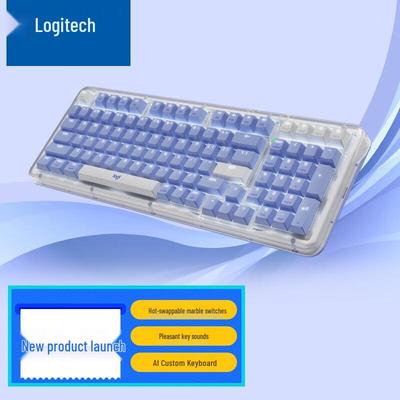 Беспроводная кастомная механическая клавиатура Logitech G ALTO KEYS серии Amber с искусственным интеллектом