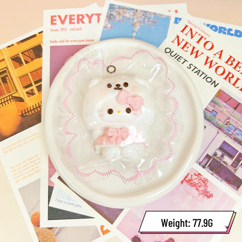 Серия KT Сквиши Силиконовый Животный Крем Слайм Игрушка с Бесшовным Краем