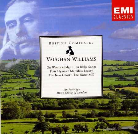 CD IAN PARTRIDGE MUSIC GROUP OF LONDO On Wenlock Edge Ten Blake Songs 724356558922 EMI CLASSICS 1996 Europe Classical Used