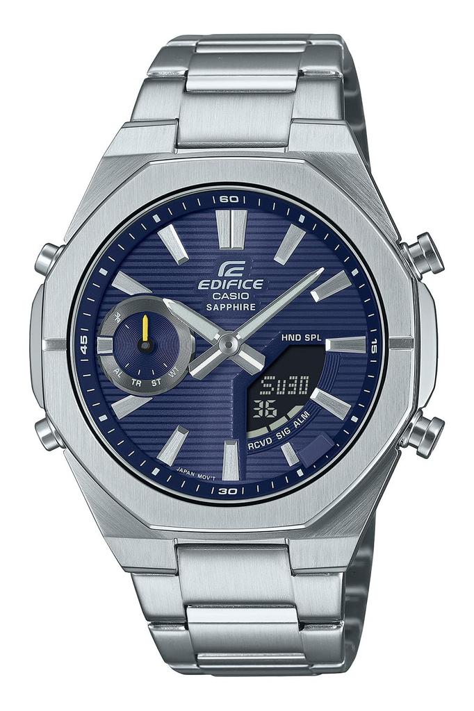 Часы Casio Edifice [Официальный японский продукт] Серия Smartphone Link Bluetooth с сапфировым стеклом, ECB -S10YD-2AJF / -S10YD-8AJF, Мужские серебристые