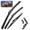 Передние и задние дворники для Ford Kuga MK1 2008-2012 2009 2010 2011 Щетки дворников Лобовое стекло Оконные щетки 24"+17"+13"