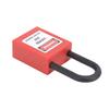 38MM Lockout Tagout Lock Durable Nylon Beam Isolation Design Corrosion Resistant Padlock with 2 Keys