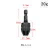 0.6-8mm quick change hexagonal handle three claw self centering twist drill chuck electric grinder drill chuck tool
