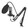 BM800 Professional Condenser Microphone Podcast Live Broadcast Equipment USB MIC Microfone Set Studio Mic with Arm Stand Music Recording Equipment