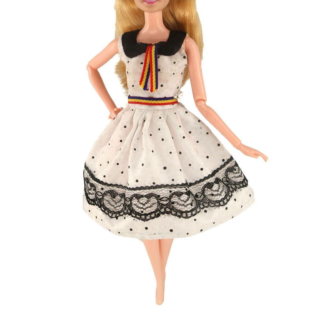 Новейшая одежда для девочек 2021 года, платья для кукол, повседневная одежда, аксессуары для кукол