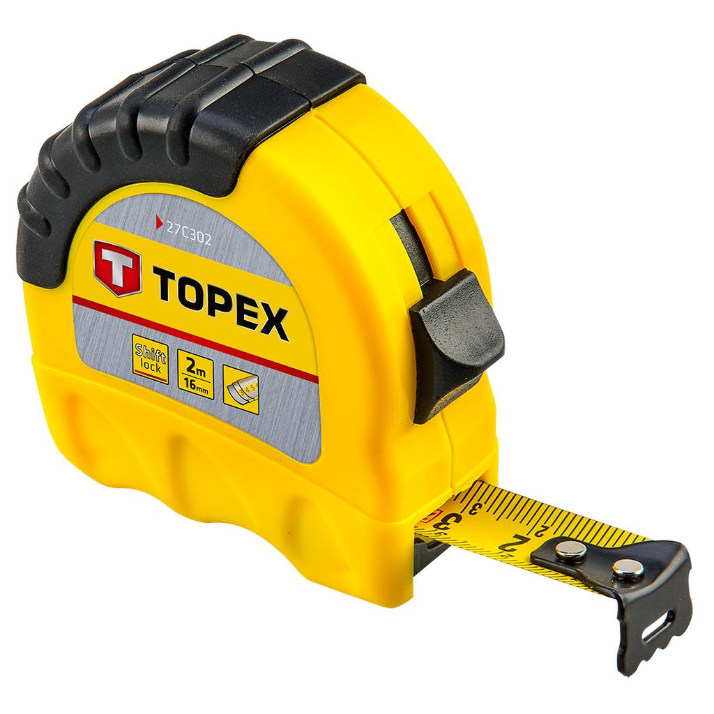 Steel tape measure 2 m x 16 mm
