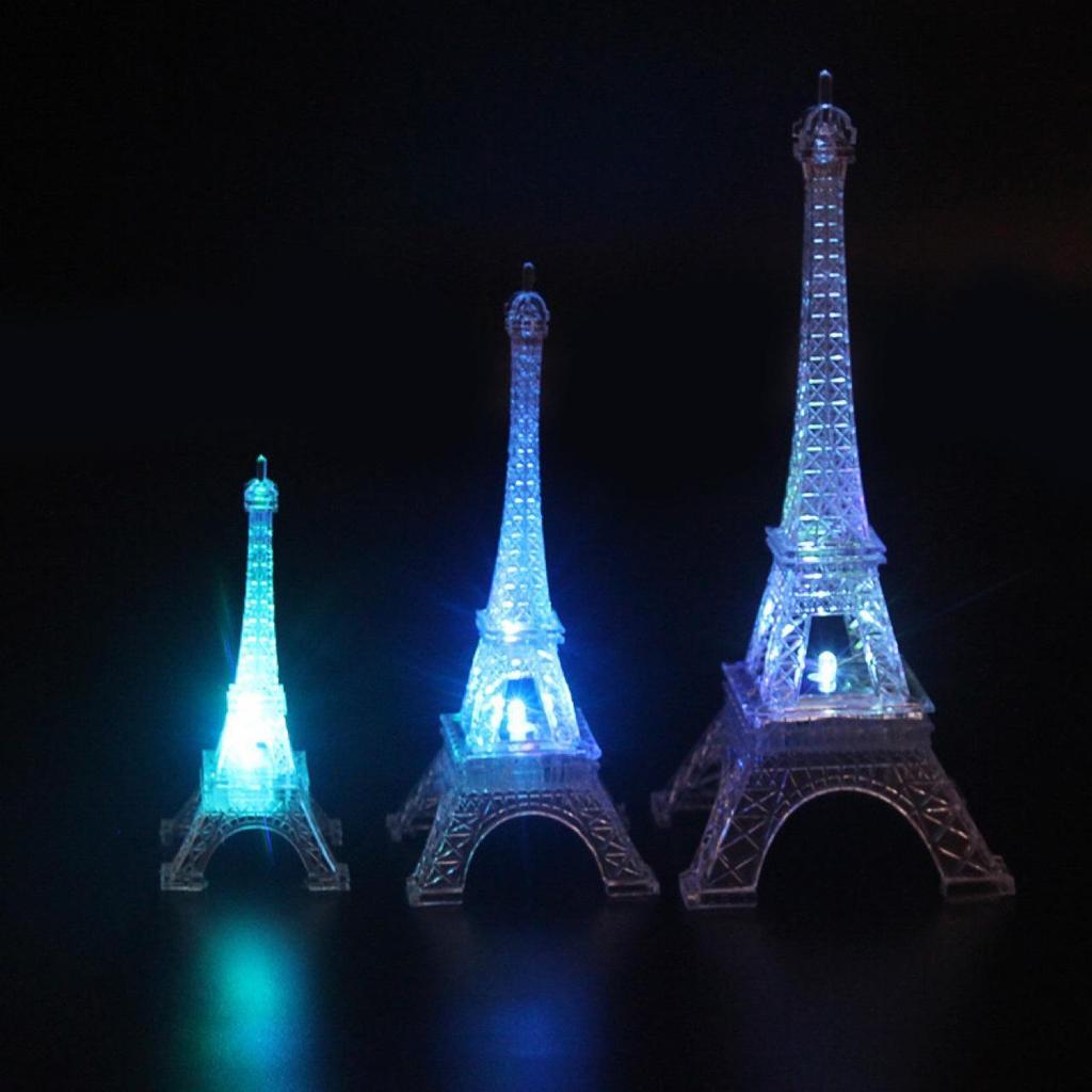 Glow-in-the-Dark Eiffel Tower Ring Toy for Night Markets