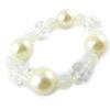 Les Trésors De Lily [E3178] - Bracelet 'Sissi' White