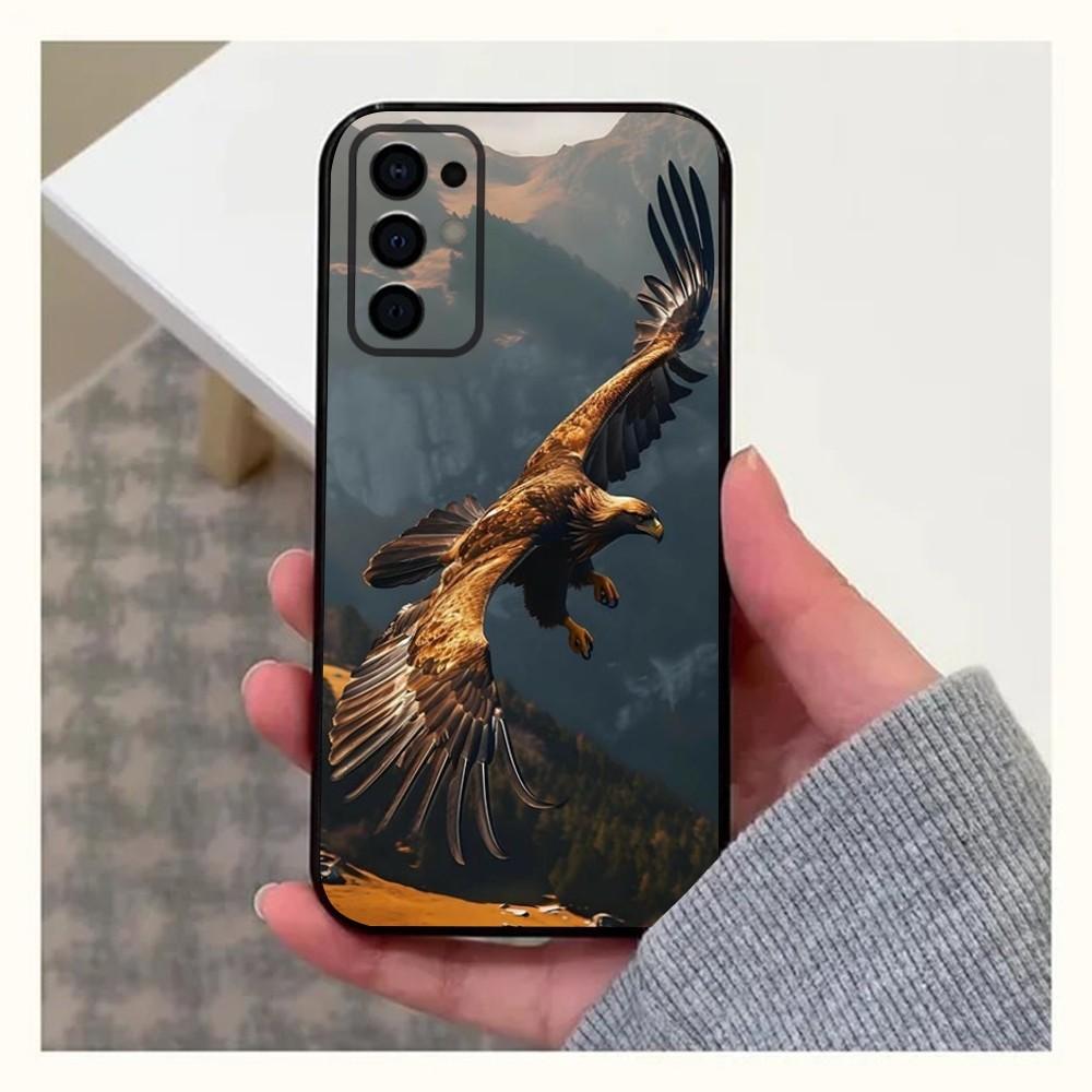 Чехол для телефона Орел Для Samsung S24, S21, S22, S23, S30, Ultra, S20, Plus, Fe, Lite, Note, 10, 9, 5G Черный Мягкий чехол