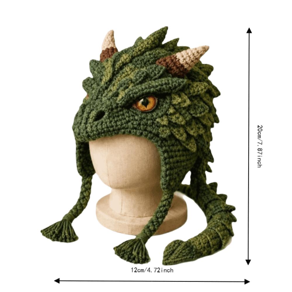 with Step-by-Step Guide Knitted Hat Crochet Kit DIY Animal Hood Hat Crochet Kit for Beginners