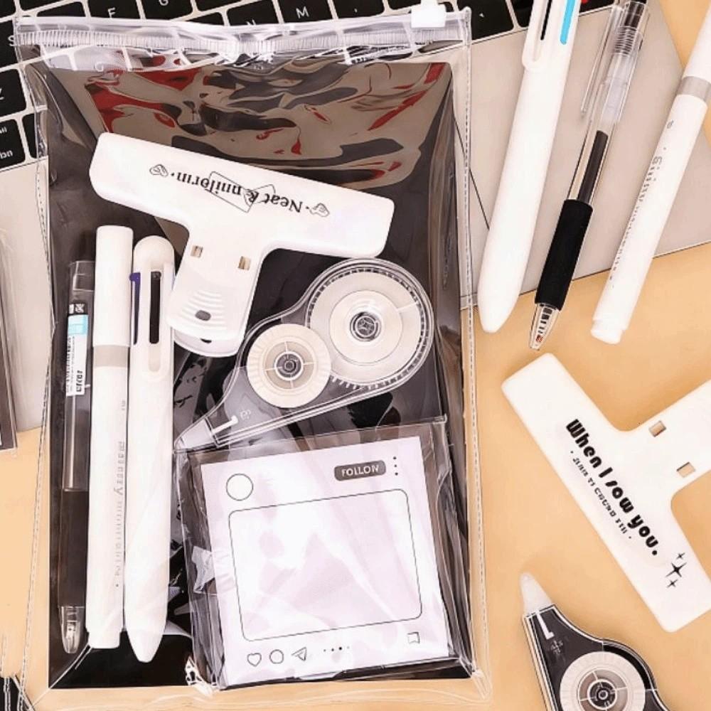 Simple Student Stationery Set Portable Student Tools Gift Kit School Supplies