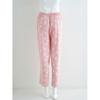Daiso [женщины] Узорчатые брюки из вискозы 9 частей, кролик