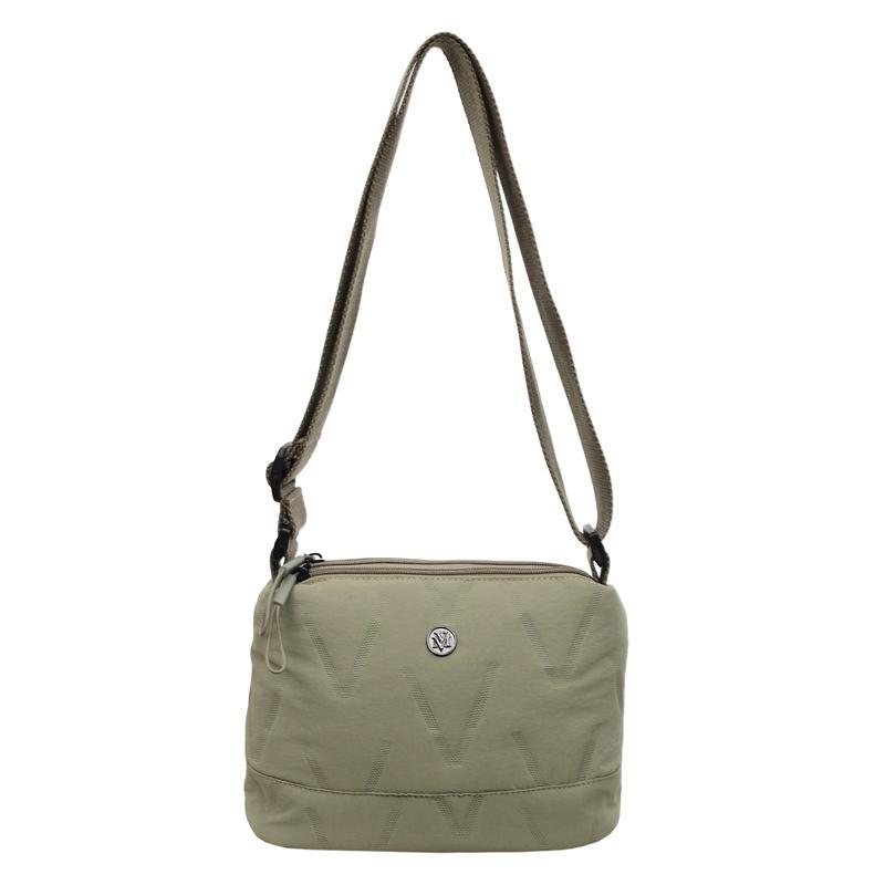 2025 new trendy fashion solid color large capacity shoulder bag winter foreign lazy style high sense diamond messenger bag