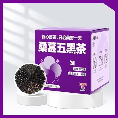 Чайный пакетик из шелковицы, черный рис, черный кунжутный чай, чай из кукурузных рылец, жимолость