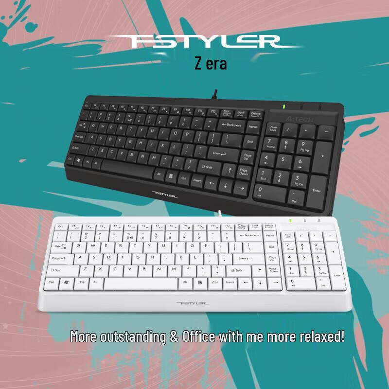 A4Tech FK15 Wired Membrane Keyboard