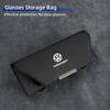 CUP1 Car Glasses Case Leather Sunglasses Storage Clip For VW Passat Golf Tiguan Polo Scirocco Jetta CC T-ROC Touareg Touran