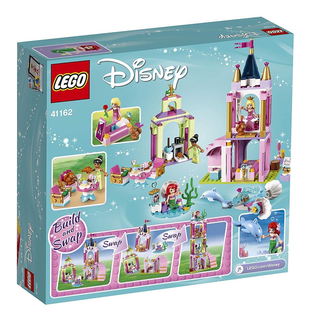 LEGO Disney Princess Принцесса и вечеринка принцесс 41162 Block Toy Девочка Ариэль, Аврора, Тиана