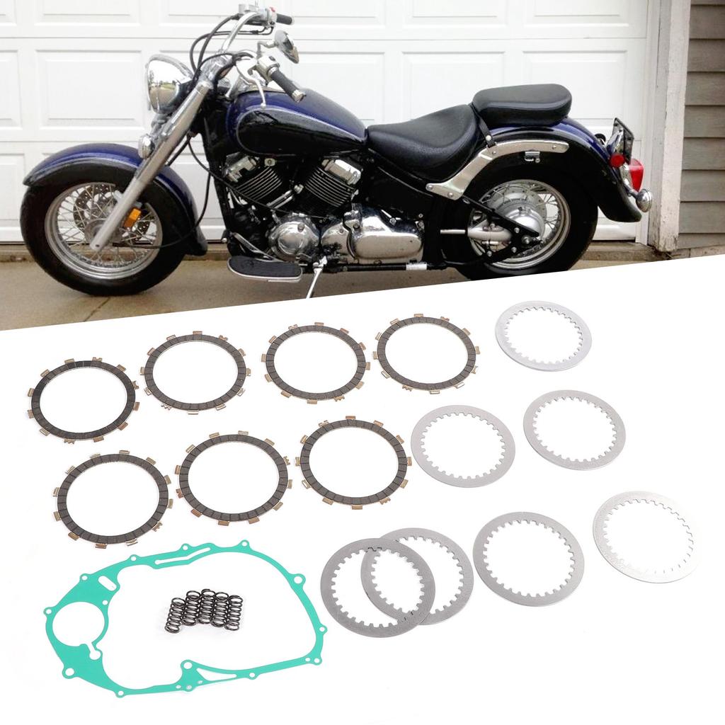 Комплект дисков сцепления 3B6 W001G 00 00 Замена Подходит для Yamaha V Star 650 XVS650 XVS650A
