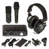 MACKIE Vocal Condenser USB Audio Interface Set Producer Bundle Microphone, Microphone, Headphones,