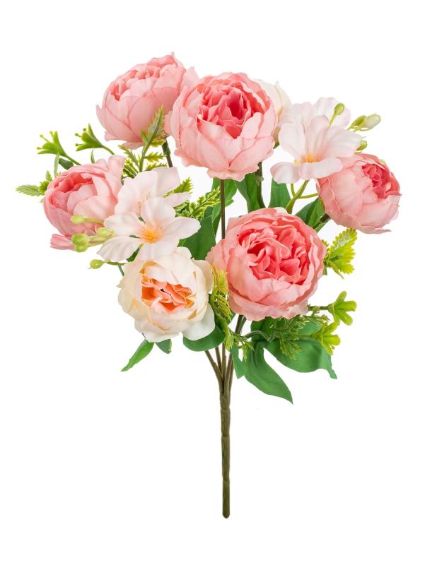 Artificial Flower Peony Wedding Wreath Bridal Bouquet Diy Gifts Festival Home Room Dining Table Outdoor Garden Decora Gifts Prop