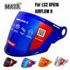 Motorcycle Helmet Visor for LS2 OF616 AIRFLOW II Helmet Visor Windshield Lens Helmet Accessories Viceras Para Casco Anti-UV