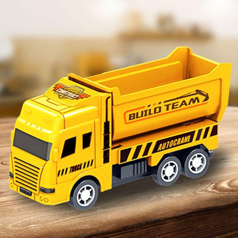 Excavator Shape Friction Cute Realistic Truck for Car Exciting Realistic Theme for Toddlers Baby Toy Kids
