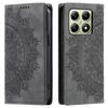 Style-010 For Xiaomi 14T Phone Case Imprinted Leather Cover Magnetic Auto Closing