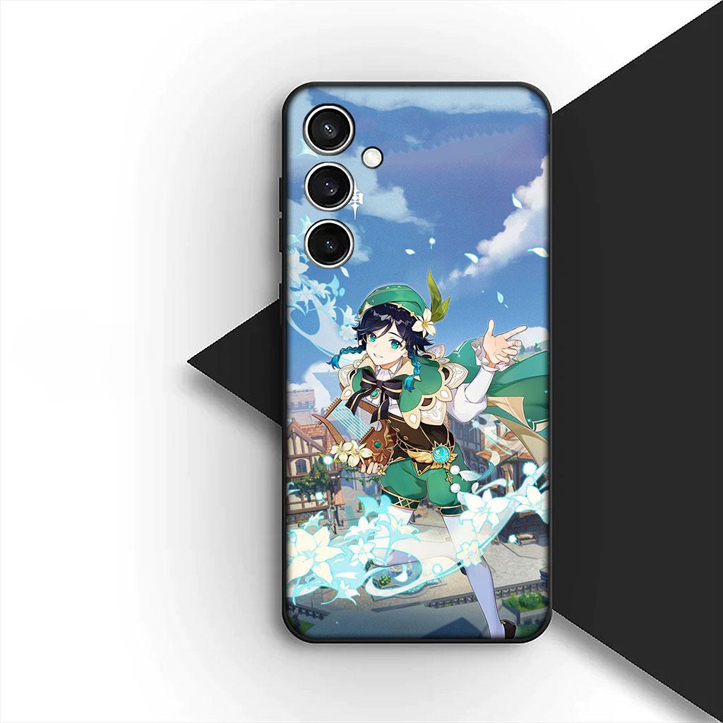 Genshin Venti Impact Xiao Keqing Phone Cover Soft Case for Xiaomi Redmi 15 15C A4 A5 9A 9C NFC Note 9 8 9T 5G Casing