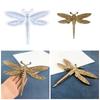 Embossed Dragonfly Ornament Silicone Mold for Wall Door Decoration Handmade DIY Room Living Room Epoxy Resin Mould Decor