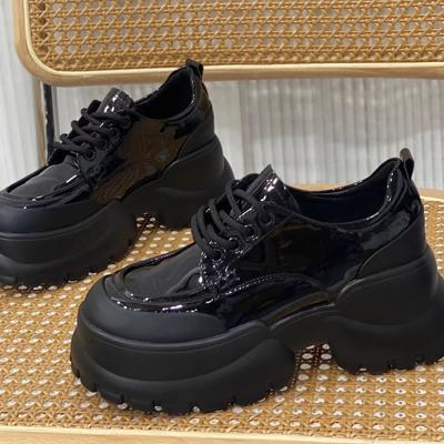 Туфли Muffin Mary Jane женские мокасины Super Fire маленькие мужские высота 6 см маленькие кожаные туфли