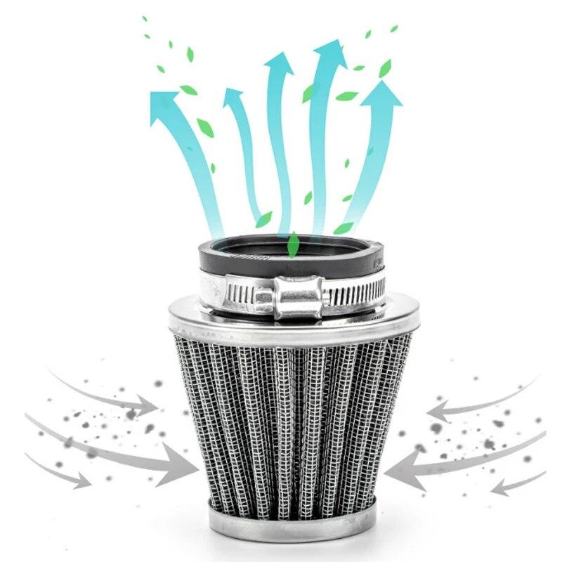 28-60 мм воздушный фильтр мотоциклетные фильтры с грибовидной головкой, высокий поток воздухозаборника для квадроцикла, байка, Suzuki Honda Kawasaki Yamaha Moto