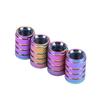 4PCS Car Wheel Tire Valve Caps Tire Valve Plugs Dustproof Waterproof Tyre Rim Stem Valve Covers For Car Motorcycle Truck Bicycle