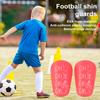 1 пара мини-футбольных щитков для голени с буквами, противоскользящих для детей, подростков, взрослых игроков, миниатюрные накладки на голени, защитные приспособления для футбольных игр, защитное оборудование