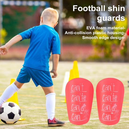 1 пара мини-футбольных щитков для голени с буквами, противоскользящих для детей, подростков, взрослых игроков, миниатюрные накладки на голени, защитные приспособления для футбольных игр, защитное оборудование